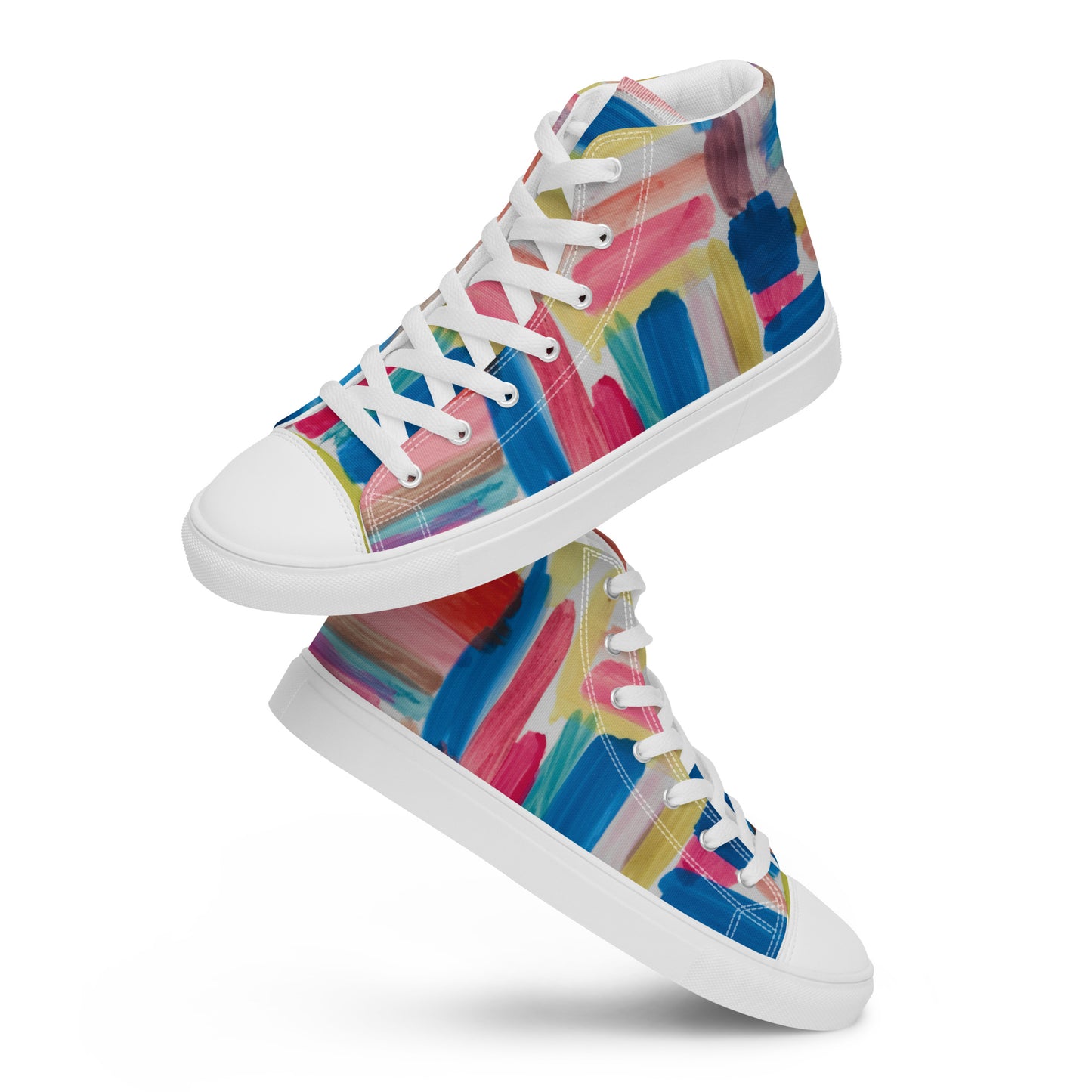 Women’s high top canvas shoes