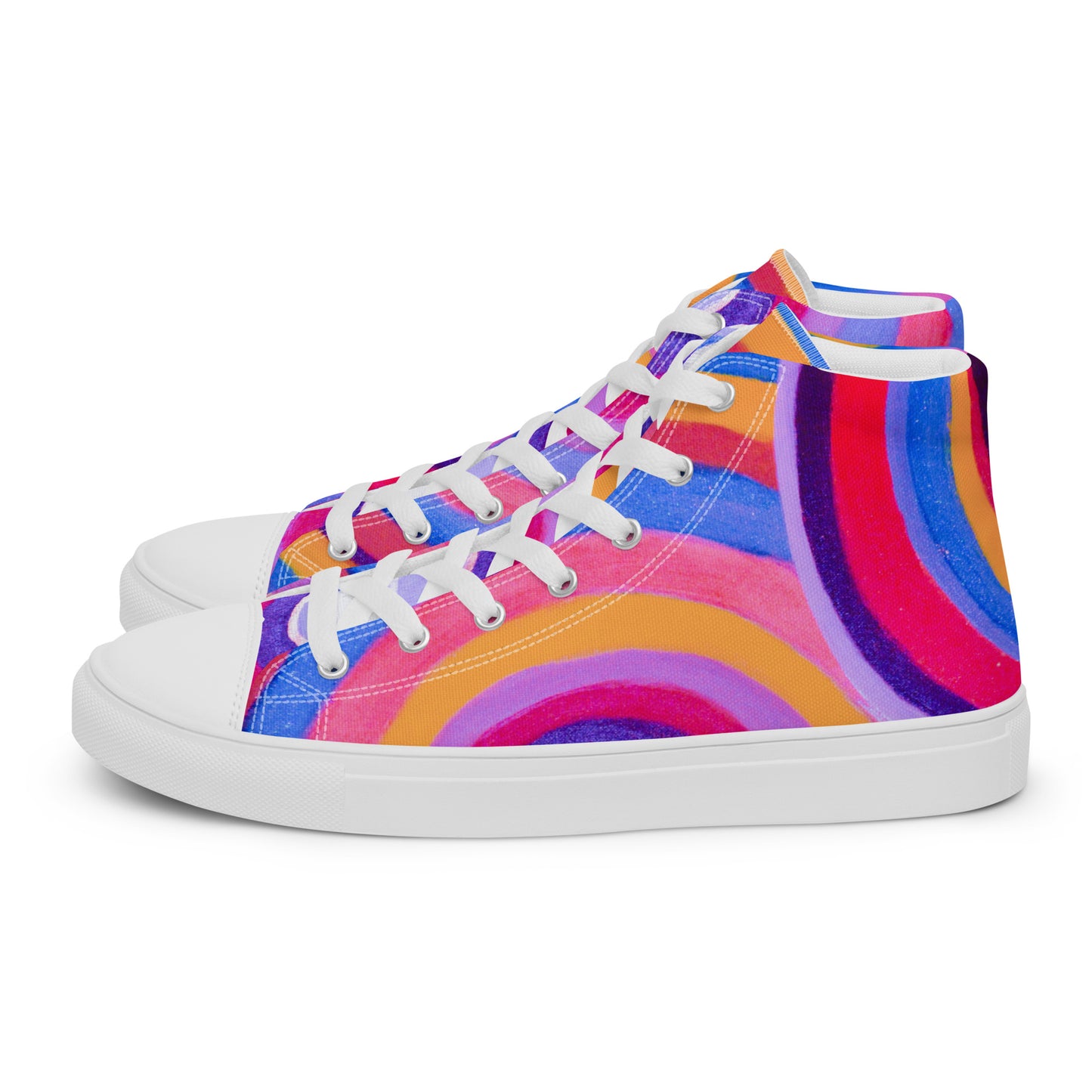 Women’s high top canvas shoes