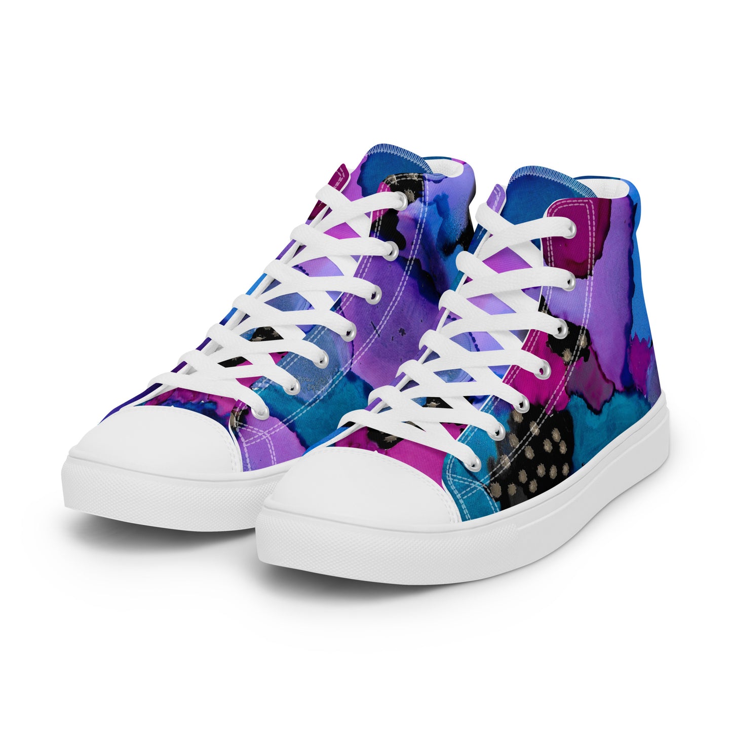 Women’s high top canvas shoes