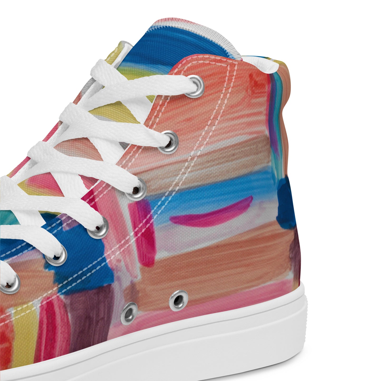 Women’s high top canvas shoes