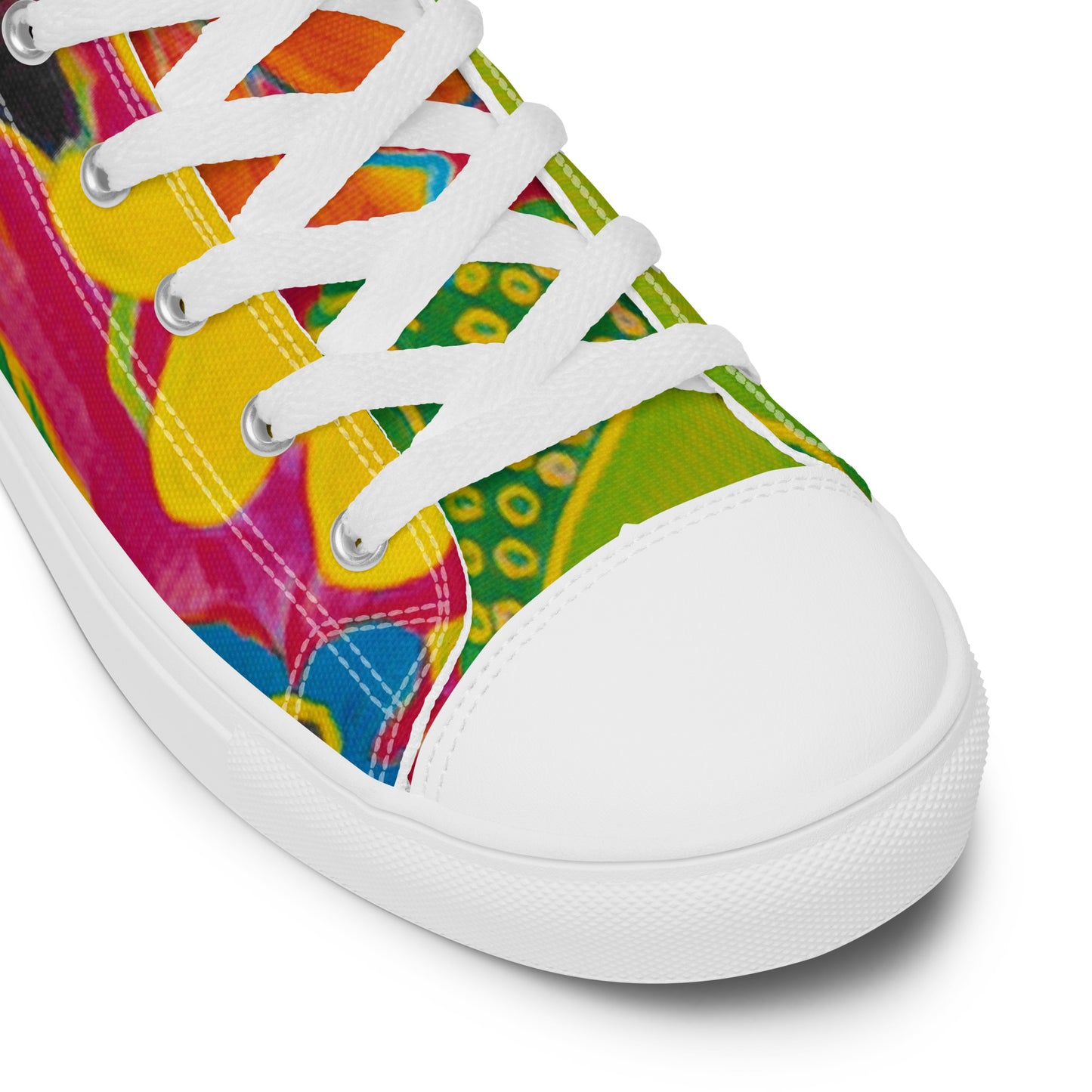 Women’s high top canvas shoes