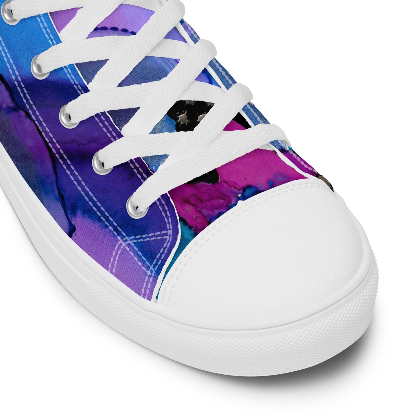 Women’s high top canvas shoes