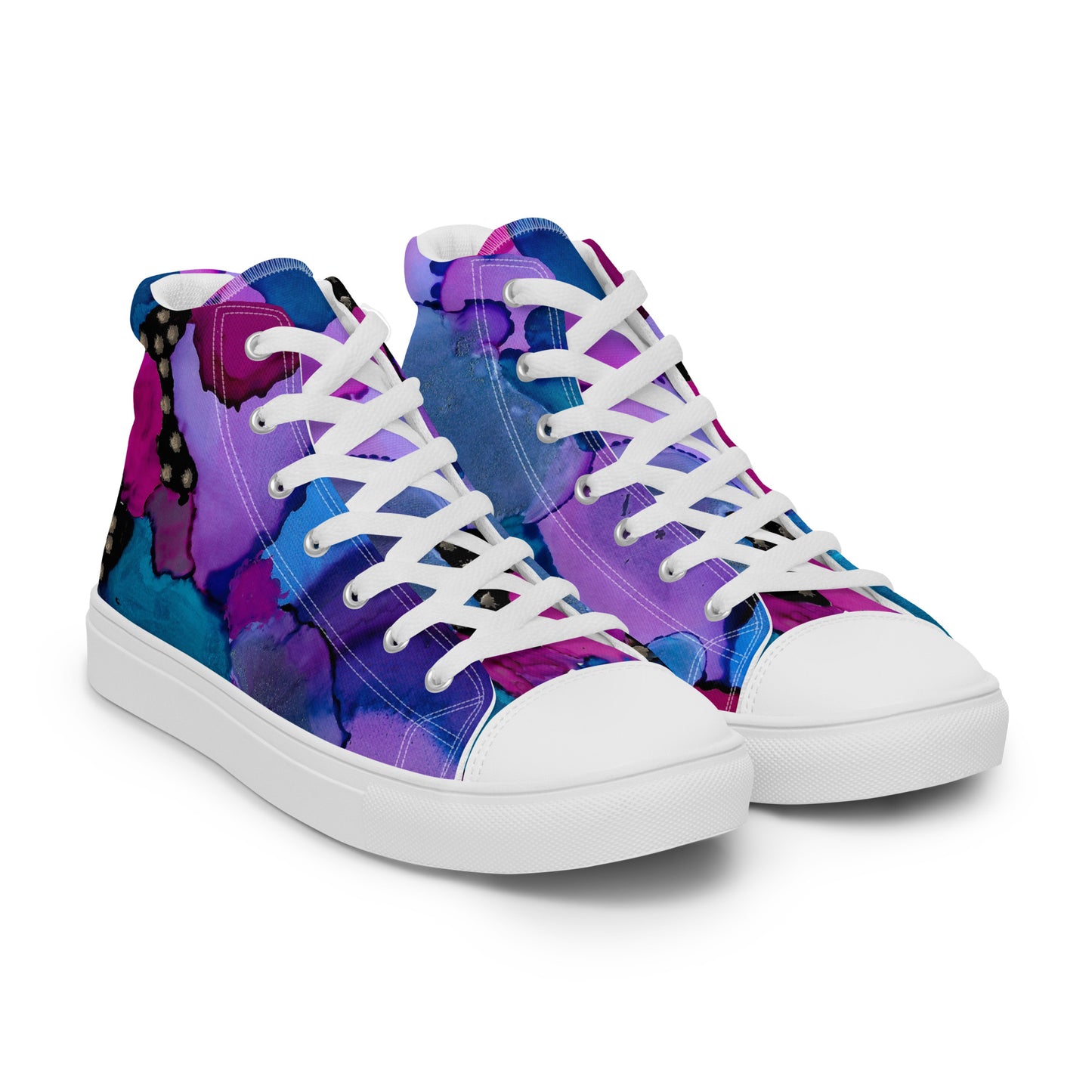 Women’s high top canvas shoes